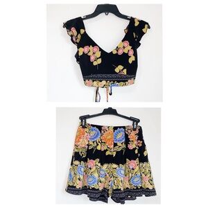 2 Piece High Waist Shorts and Crop Top Set by Love & Other Things